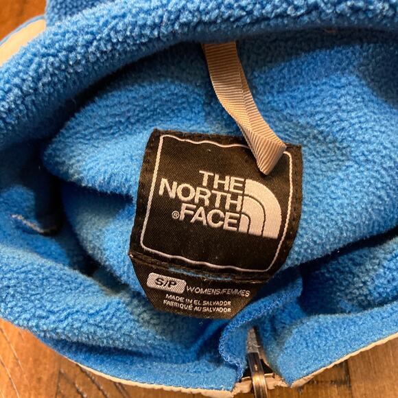 Women's The North Face Polartec Fleece Jacket Blue Gray Size Small - Picture 9 of 9